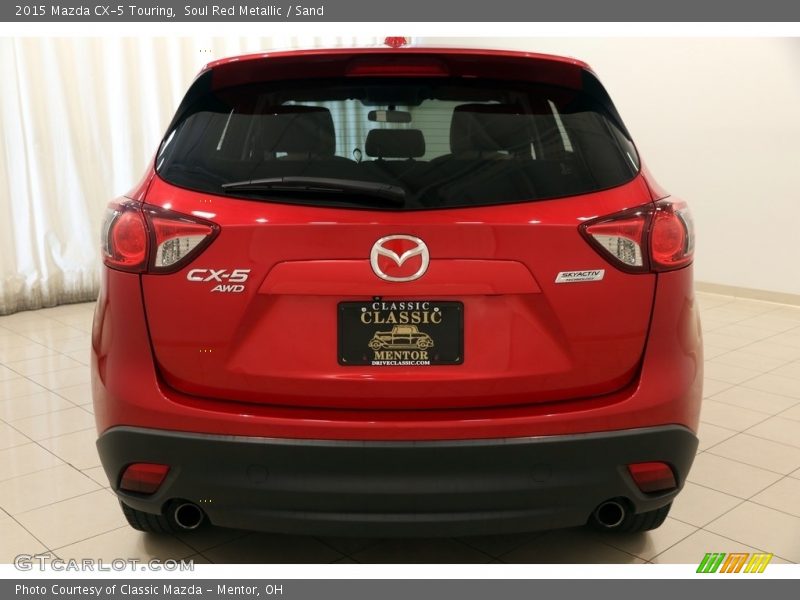 Soul Red Metallic / Sand 2015 Mazda CX-5 Touring