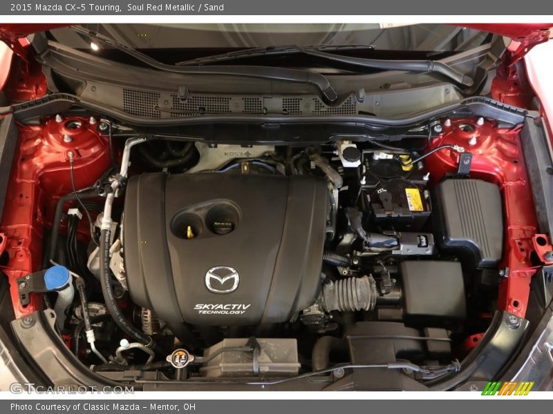 Soul Red Metallic / Sand 2015 Mazda CX-5 Touring