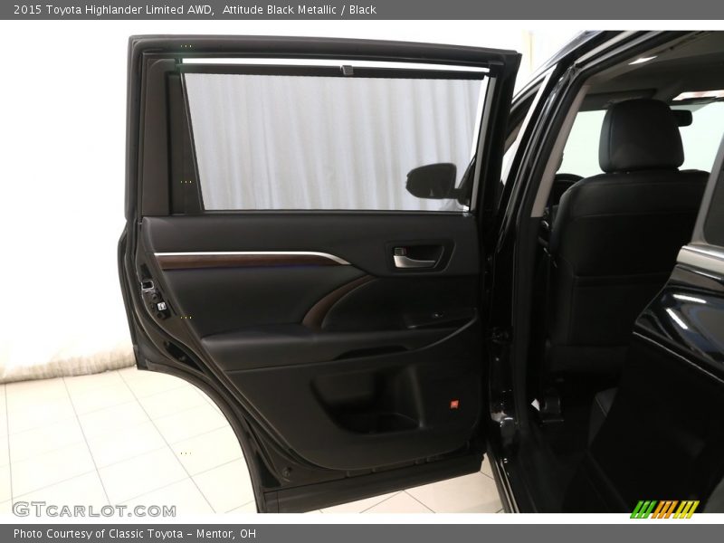 Attitude Black Metallic / Black 2015 Toyota Highlander Limited AWD
