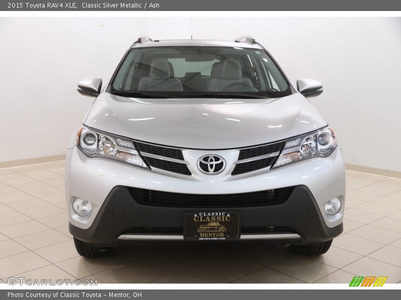 Classic Silver Metallic / Ash 2015 Toyota RAV4 XLE