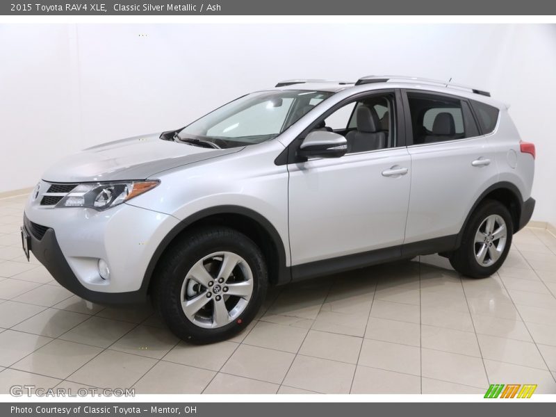 Classic Silver Metallic / Ash 2015 Toyota RAV4 XLE