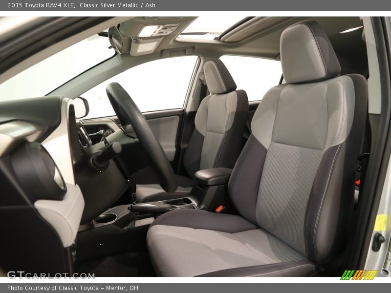 Classic Silver Metallic / Ash 2015 Toyota RAV4 XLE