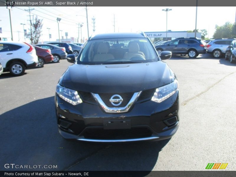 Super Black / Almond 2015 Nissan Rogue SV AWD