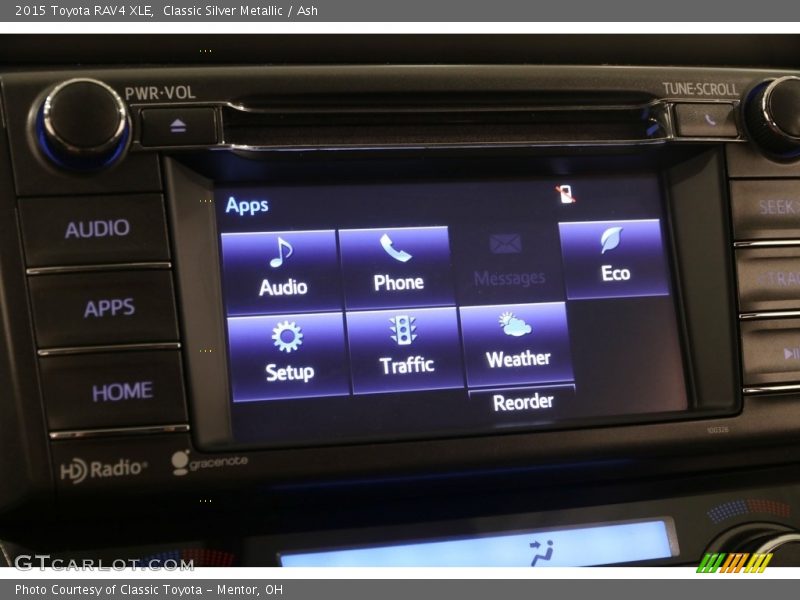 Classic Silver Metallic / Ash 2015 Toyota RAV4 XLE