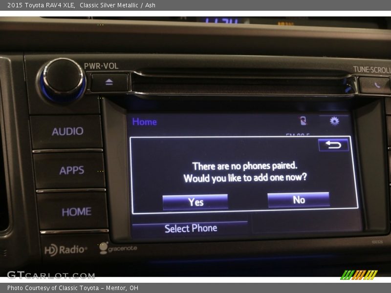 Classic Silver Metallic / Ash 2015 Toyota RAV4 XLE