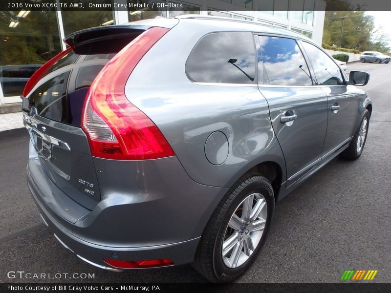 Osmium Grey Metallic / Off-Black 2016 Volvo XC60 T6 AWD