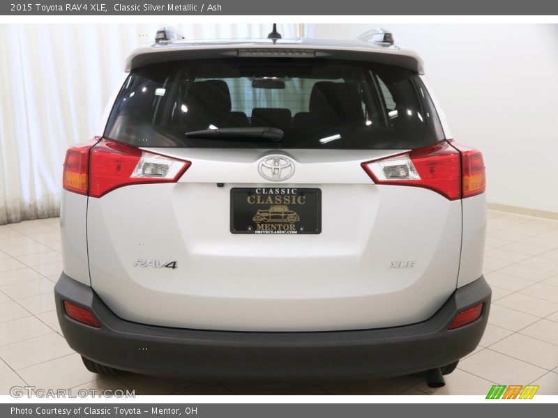 Classic Silver Metallic / Ash 2015 Toyota RAV4 XLE