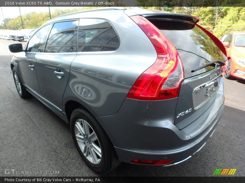 Osmium Grey Metallic / Off-Black 2016 Volvo XC60 T6 AWD