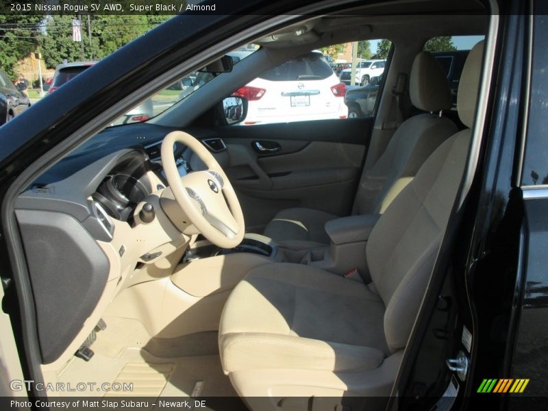 Super Black / Almond 2015 Nissan Rogue SV AWD