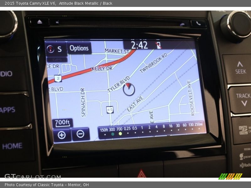 Attitude Black Metallic / Black 2015 Toyota Camry XLE V6