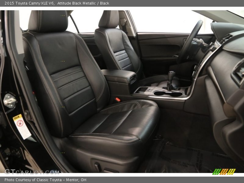 Attitude Black Metallic / Black 2015 Toyota Camry XLE V6