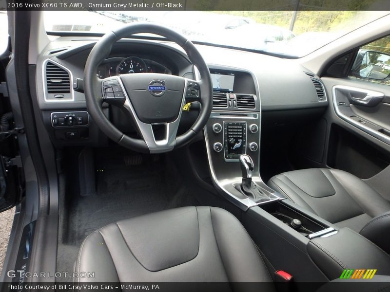 Osmium Grey Metallic / Off-Black 2016 Volvo XC60 T6 AWD