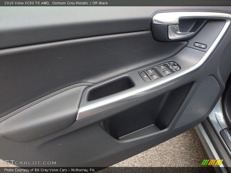 Osmium Grey Metallic / Off-Black 2016 Volvo XC60 T6 AWD