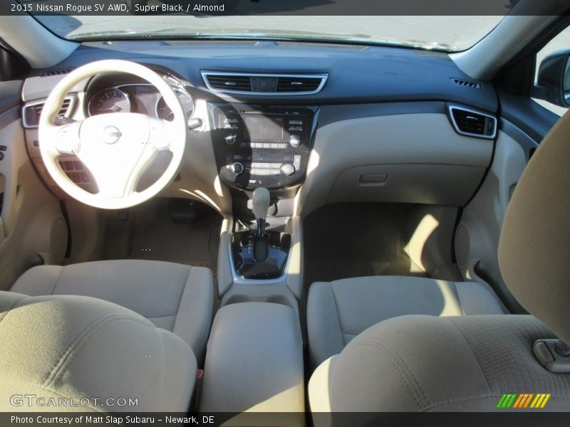 Super Black / Almond 2015 Nissan Rogue SV AWD