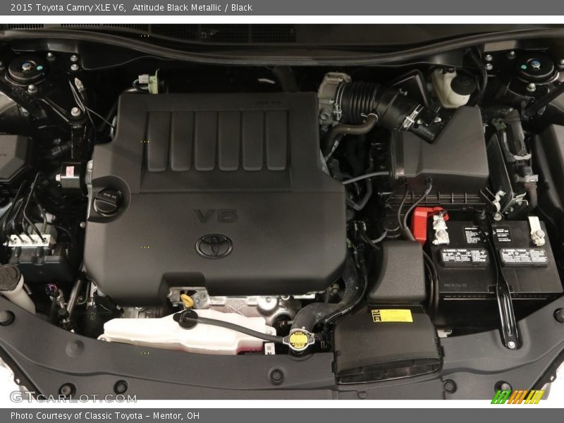 Attitude Black Metallic / Black 2015 Toyota Camry XLE V6