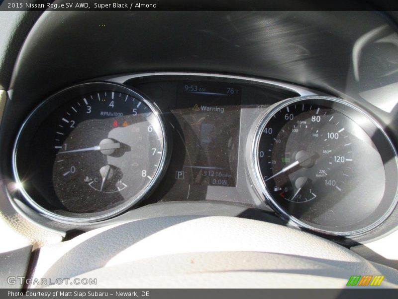 Super Black / Almond 2015 Nissan Rogue SV AWD