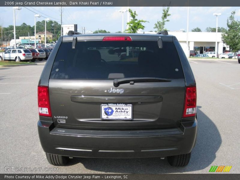 Dark Khaki Pearl / Khaki 2006 Jeep Grand Cherokee Laredo