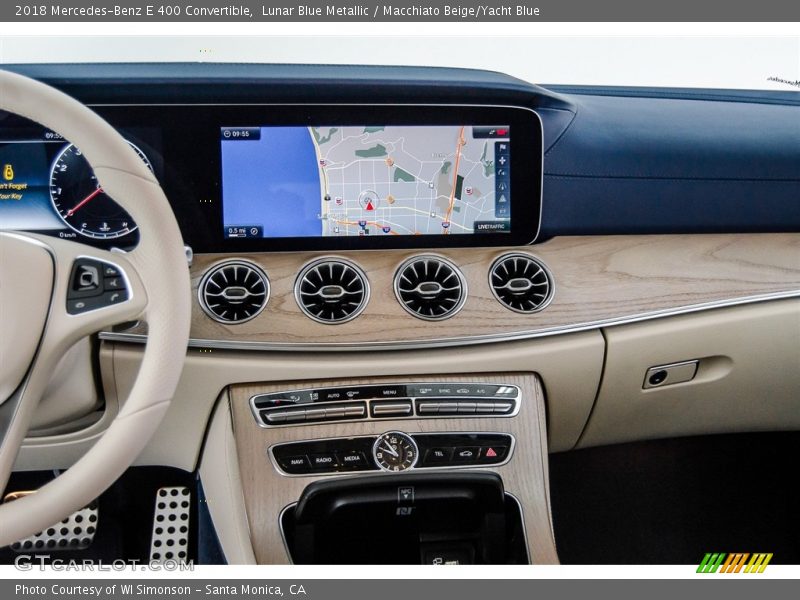 Dashboard of 2018 E 400 Convertible