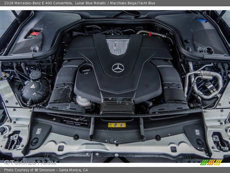  2018 E 400 Convertible Engine - 3.0 Liter Turbocharged DOHC 24-Valve VVT V6