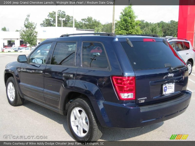 Midnight Blue Pearl / Medium Slate Gray 2006 Jeep Grand Cherokee Laredo