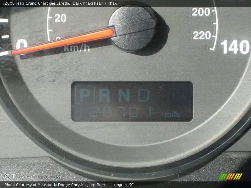 Dark Khaki Pearl / Khaki 2006 Jeep Grand Cherokee Laredo