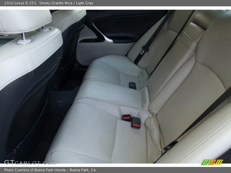 Smoky Granite Mica / Light Gray 2010 Lexus IS 250
