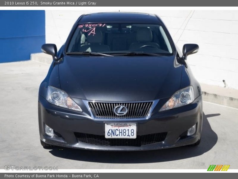 Smoky Granite Mica / Light Gray 2010 Lexus IS 250