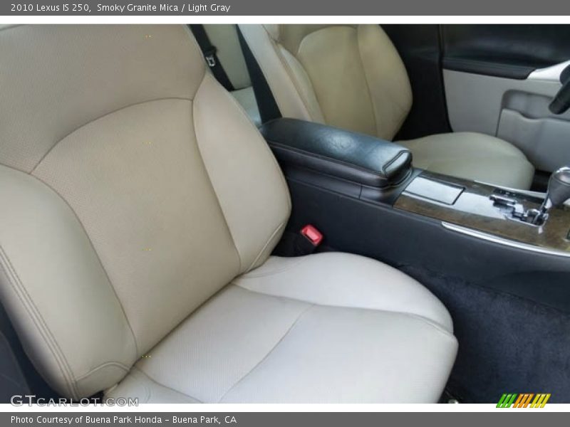 Smoky Granite Mica / Light Gray 2010 Lexus IS 250