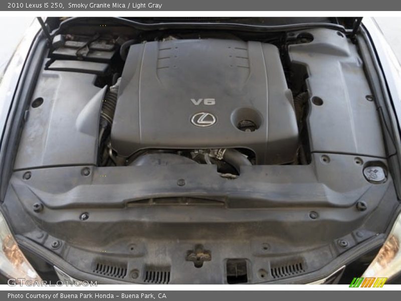 Smoky Granite Mica / Light Gray 2010 Lexus IS 250