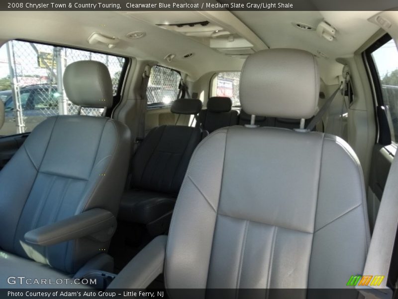 Clearwater Blue Pearlcoat / Medium Slate Gray/Light Shale 2008 Chrysler Town & Country Touring