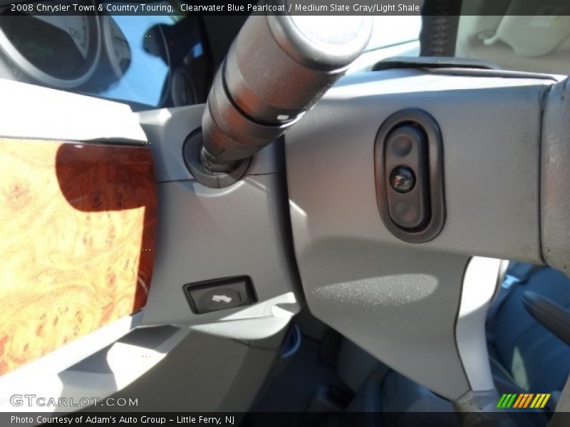 Clearwater Blue Pearlcoat / Medium Slate Gray/Light Shale 2008 Chrysler Town & Country Touring