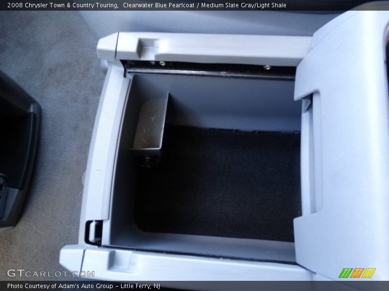 Clearwater Blue Pearlcoat / Medium Slate Gray/Light Shale 2008 Chrysler Town & Country Touring