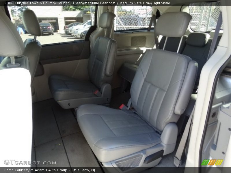 Clearwater Blue Pearlcoat / Medium Slate Gray/Light Shale 2008 Chrysler Town & Country Touring
