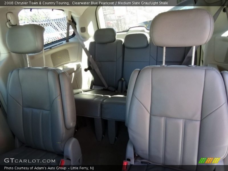 Clearwater Blue Pearlcoat / Medium Slate Gray/Light Shale 2008 Chrysler Town & Country Touring