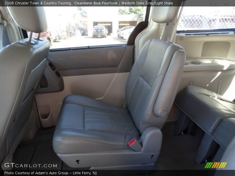 Clearwater Blue Pearlcoat / Medium Slate Gray/Light Shale 2008 Chrysler Town & Country Touring