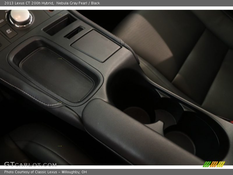 Nebula Gray Pearl / Black 2013 Lexus CT 200h Hybrid