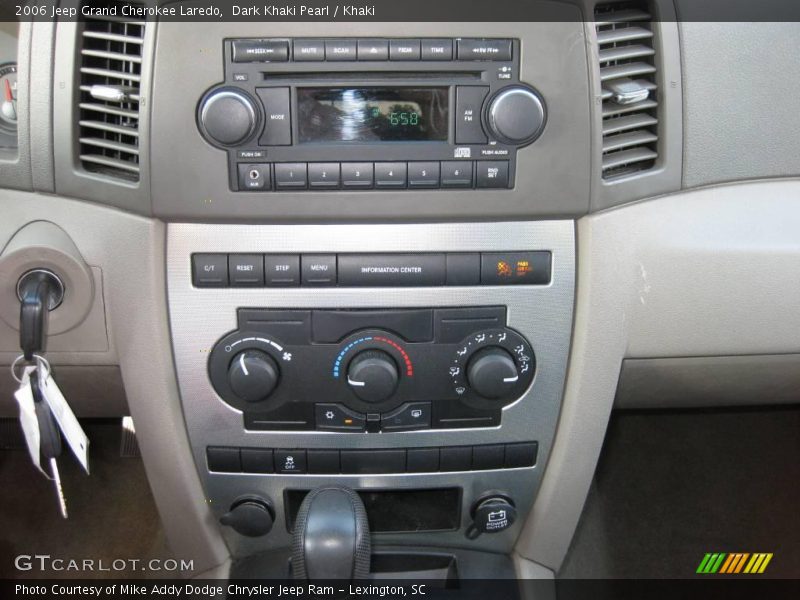 Dark Khaki Pearl / Khaki 2006 Jeep Grand Cherokee Laredo