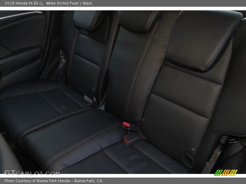White Orchid Pearl / Black 2018 Honda Fit EX-L