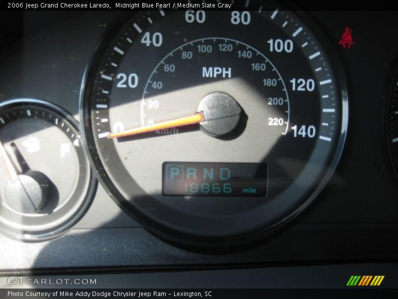 Midnight Blue Pearl / Medium Slate Gray 2006 Jeep Grand Cherokee Laredo