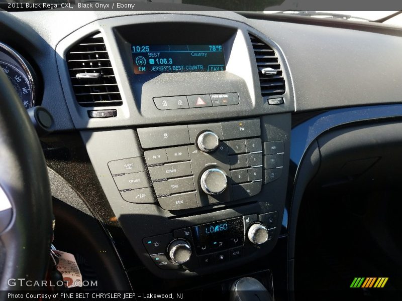 Black Onyx / Ebony 2011 Buick Regal CXL