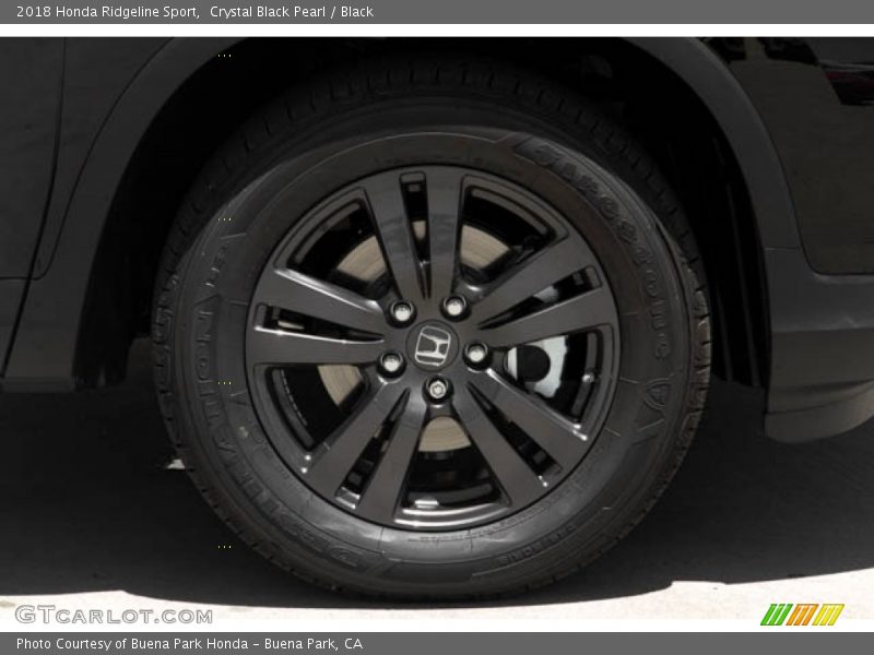  2018 Ridgeline Sport Wheel