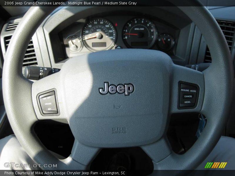 Midnight Blue Pearl / Medium Slate Gray 2006 Jeep Grand Cherokee Laredo