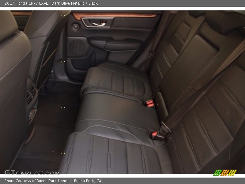 Dark Olive Metallic / Black 2017 Honda CR-V EX-L