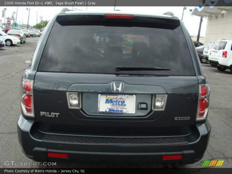 Sage Brush Pearl / Gray 2006 Honda Pilot EX-L 4WD