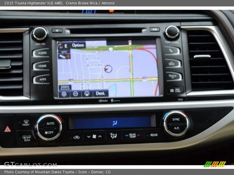 Creme Brulee Mica / Almond 2015 Toyota Highlander XLE AWD
