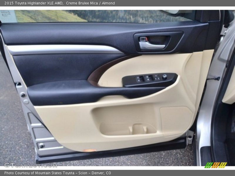 Creme Brulee Mica / Almond 2015 Toyota Highlander XLE AWD