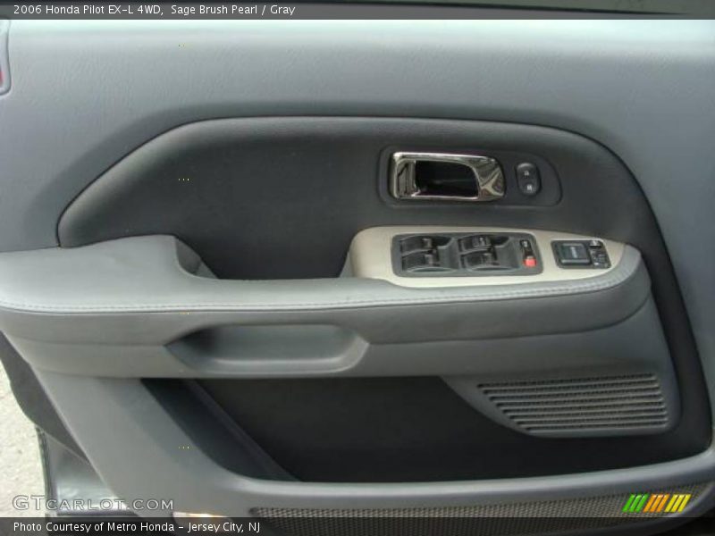 Sage Brush Pearl / Gray 2006 Honda Pilot EX-L 4WD