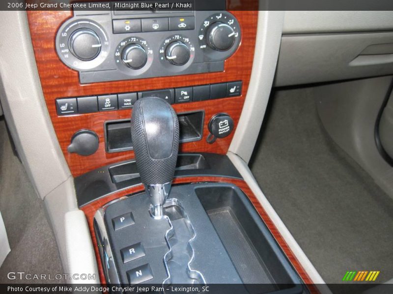 Midnight Blue Pearl / Khaki 2006 Jeep Grand Cherokee Limited