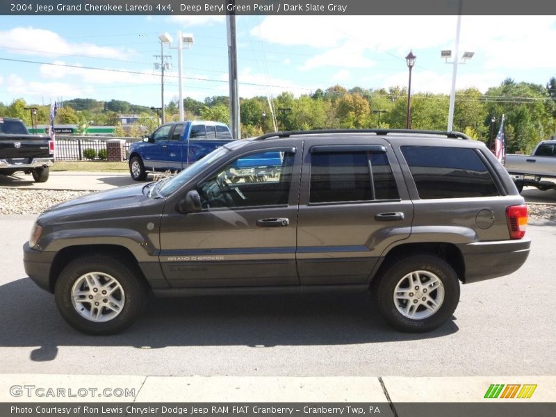 Deep Beryl Green Pearl / Dark Slate Gray 2004 Jeep Grand Cherokee Laredo 4x4