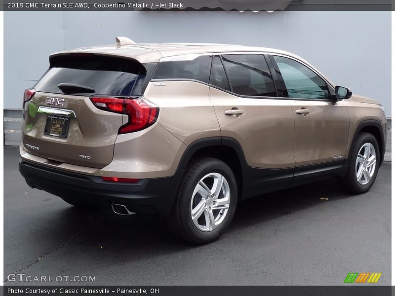 Coppertino Metallic / ­Jet Black 2018 GMC Terrain SLE AWD